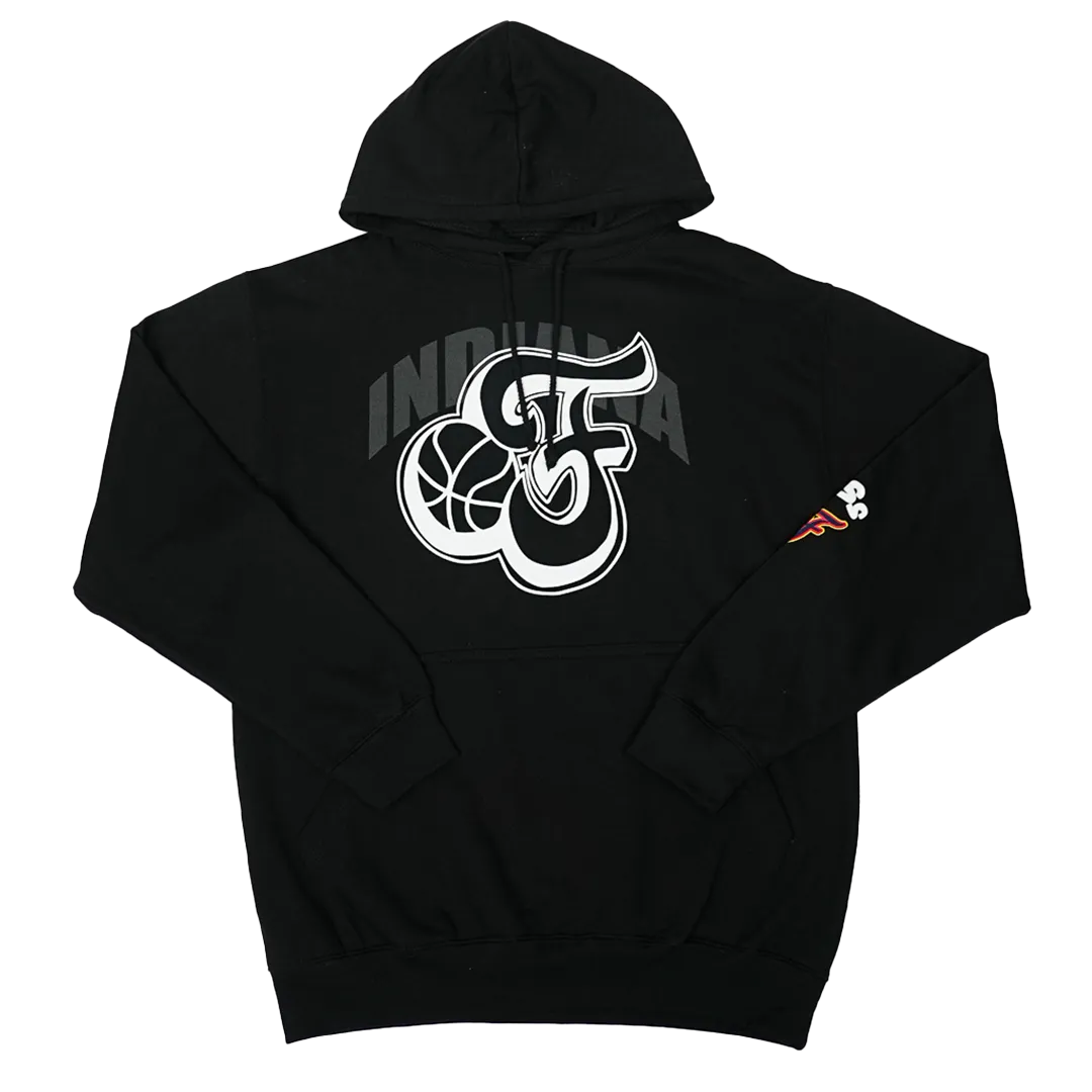 Adult Indiana Fever City Hooded Sweatshirt in Black by B2SS