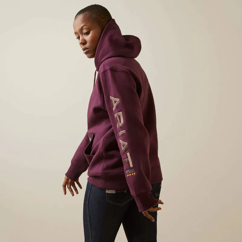 Ariat Potent Purple Rebar Graphic Hoodie