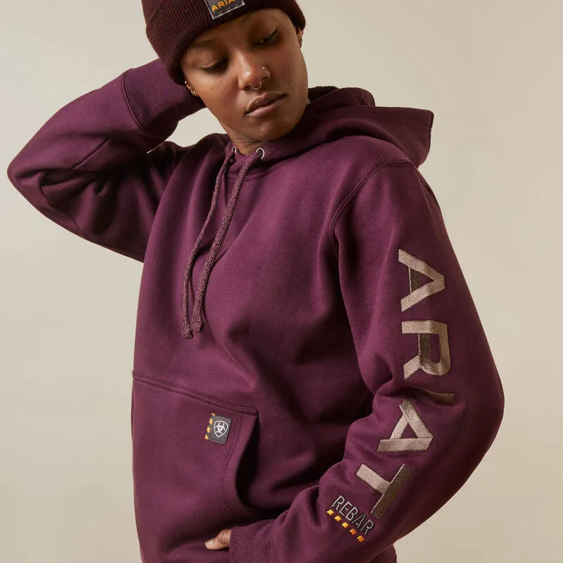 Ariat Potent Purple Rebar Graphic Hoodie