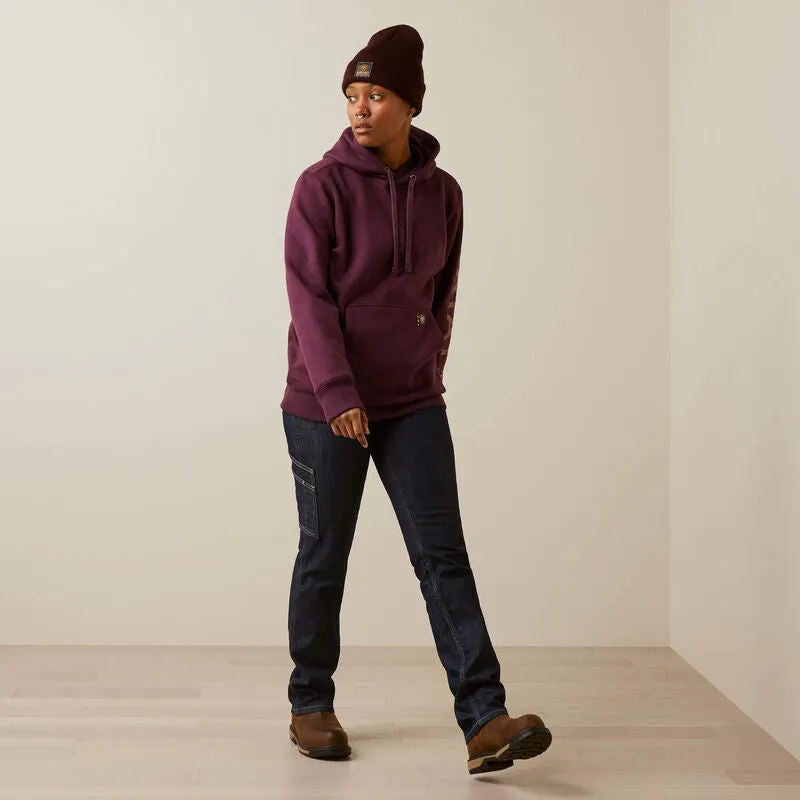 Ariat Potent Purple Rebar Graphic Hoodie