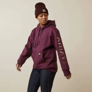 Ariat Potent Purple Rebar Graphic Hoodie
