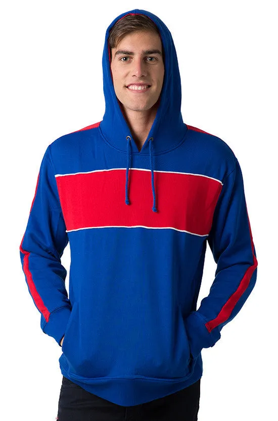 Be Seen Adults Three Toned Hoodie With Contrast (BSHD11)