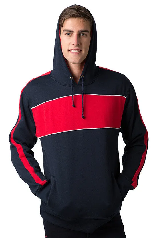 Be Seen Adults Three Toned Hoodie With Contrast (BSHD11)