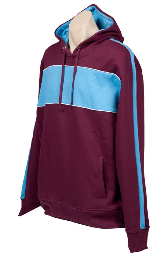 Be Seen Adults Three Toned Hoodie With Contrast (BSHD11)
