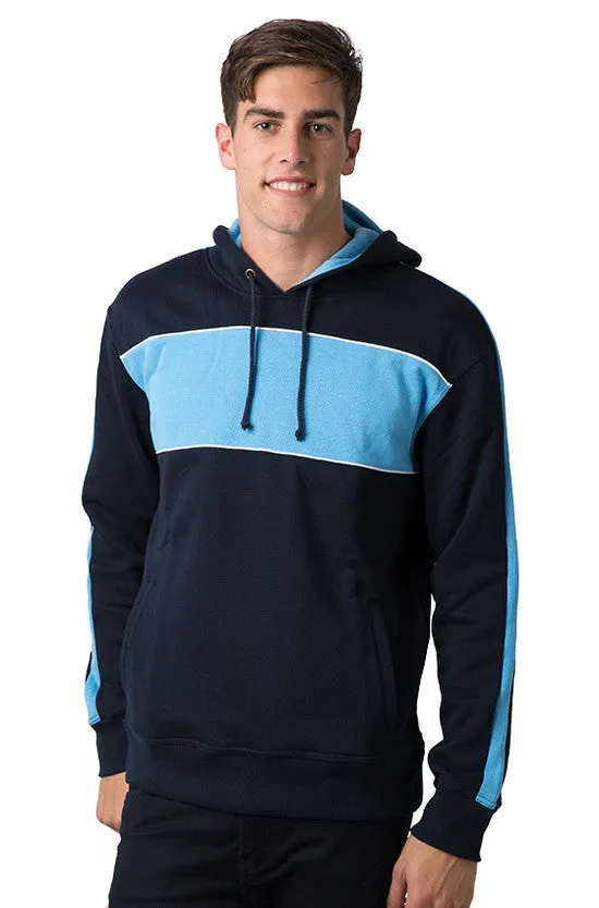 Be Seen Adults Three Toned Hoodie With Contrast (BSHD11)