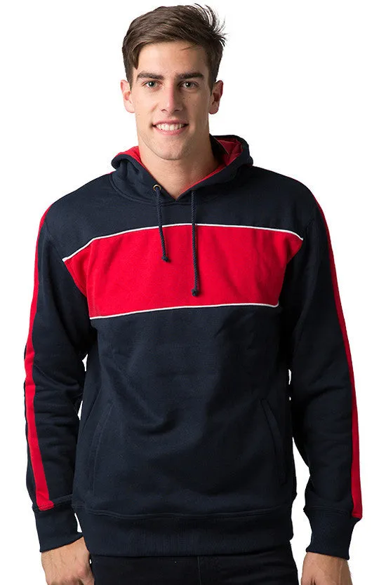 Be Seen Adults Three Toned Hoodie With Contrast (BSHD11)