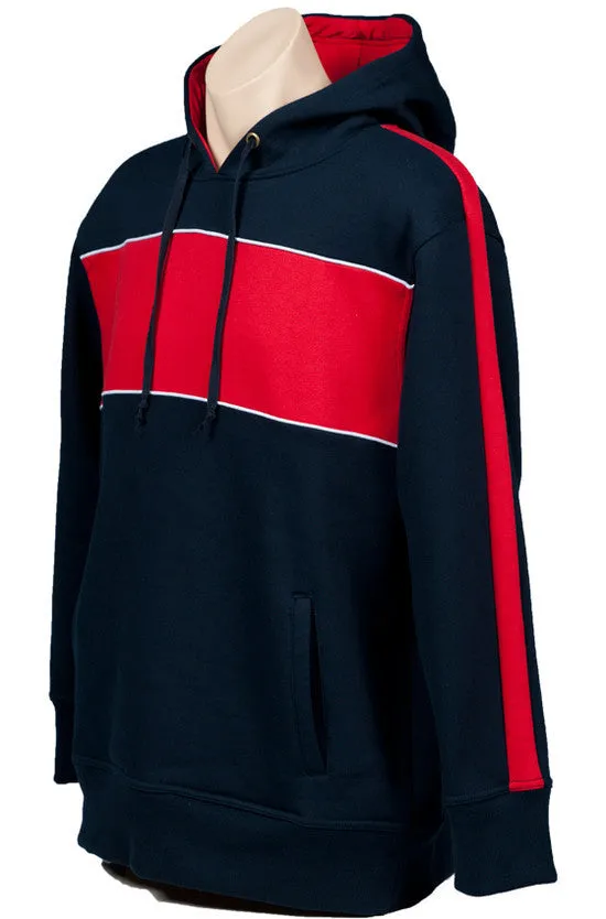 Be Seen Adults Three Toned Hoodie With Contrast (BSHD11)