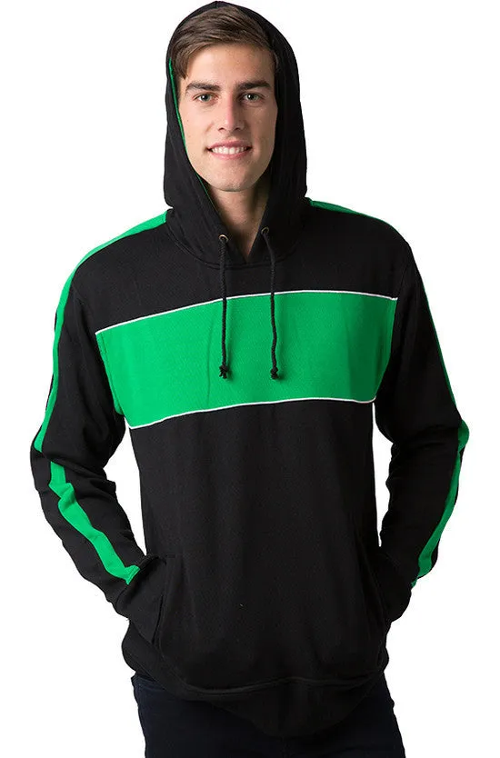 Be Seen Adults Three Toned Hoodie With Contrast (BSHD11)