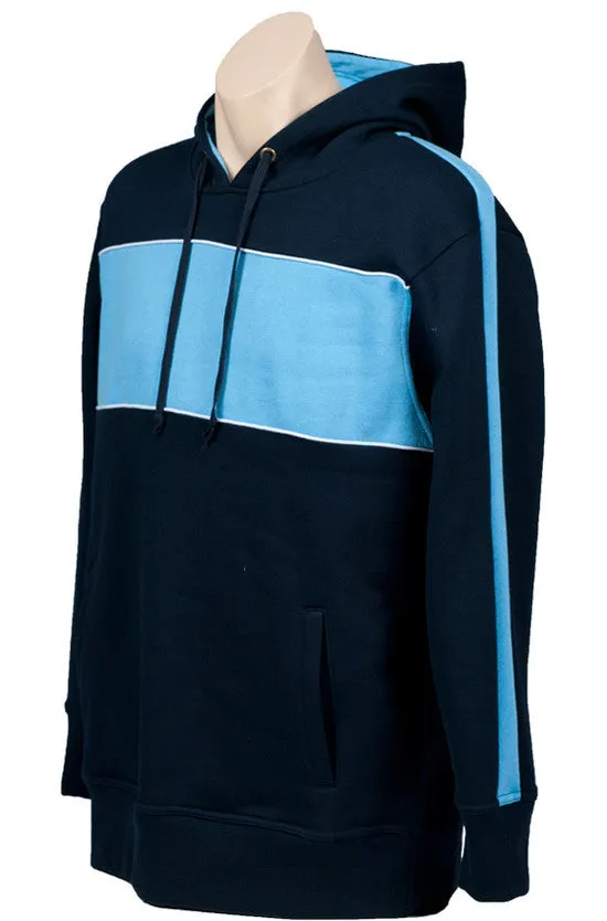 Be Seen Adults Three Toned Hoodie With Contrast (BSHD11)