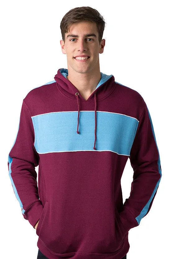 Be Seen Adults Three Toned Hoodie With Contrast (BSHD11)