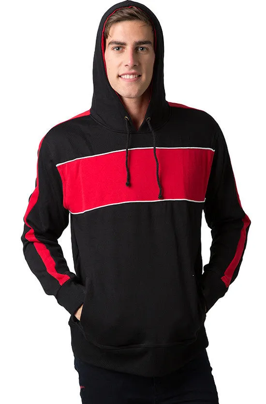 Be Seen Adults Three Toned Hoodie With Contrast (BSHD11)