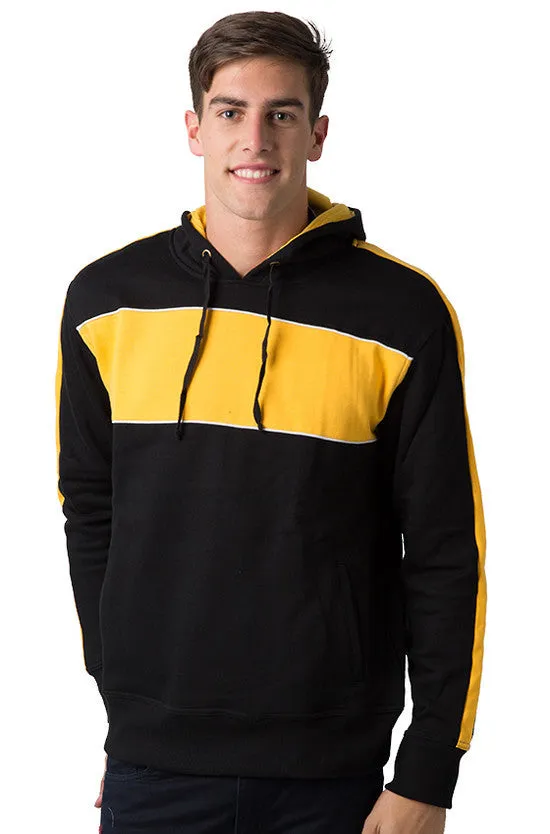 Be Seen Adults Three Toned Hoodie With Contrast (BSHD11)