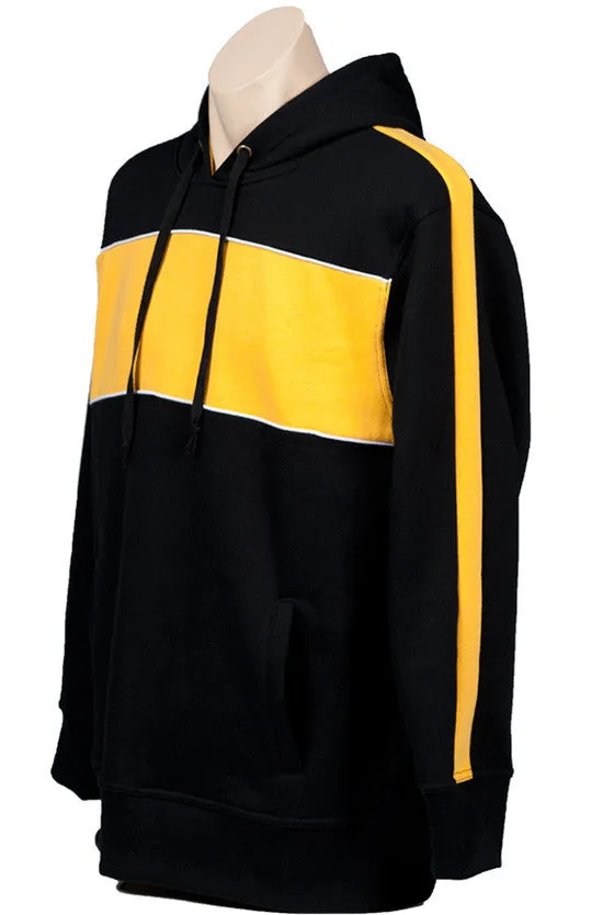 Be Seen Adults Three Toned Hoodie With Contrast (BSHD11)