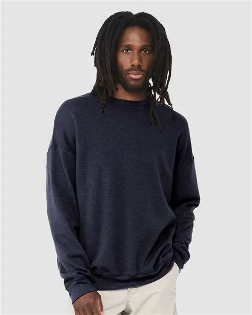 BELLA   CANVAS Sponge Fleece Drop Shoulder Crewneck Sweatshirt 3945 Heather Mustard