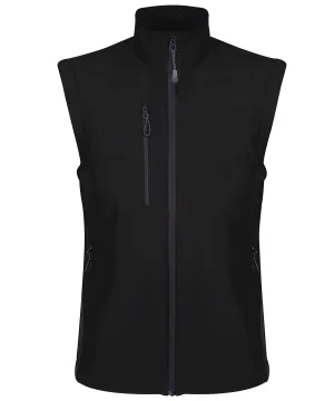 Black - Honestly Made recycled softshell bodywarmer