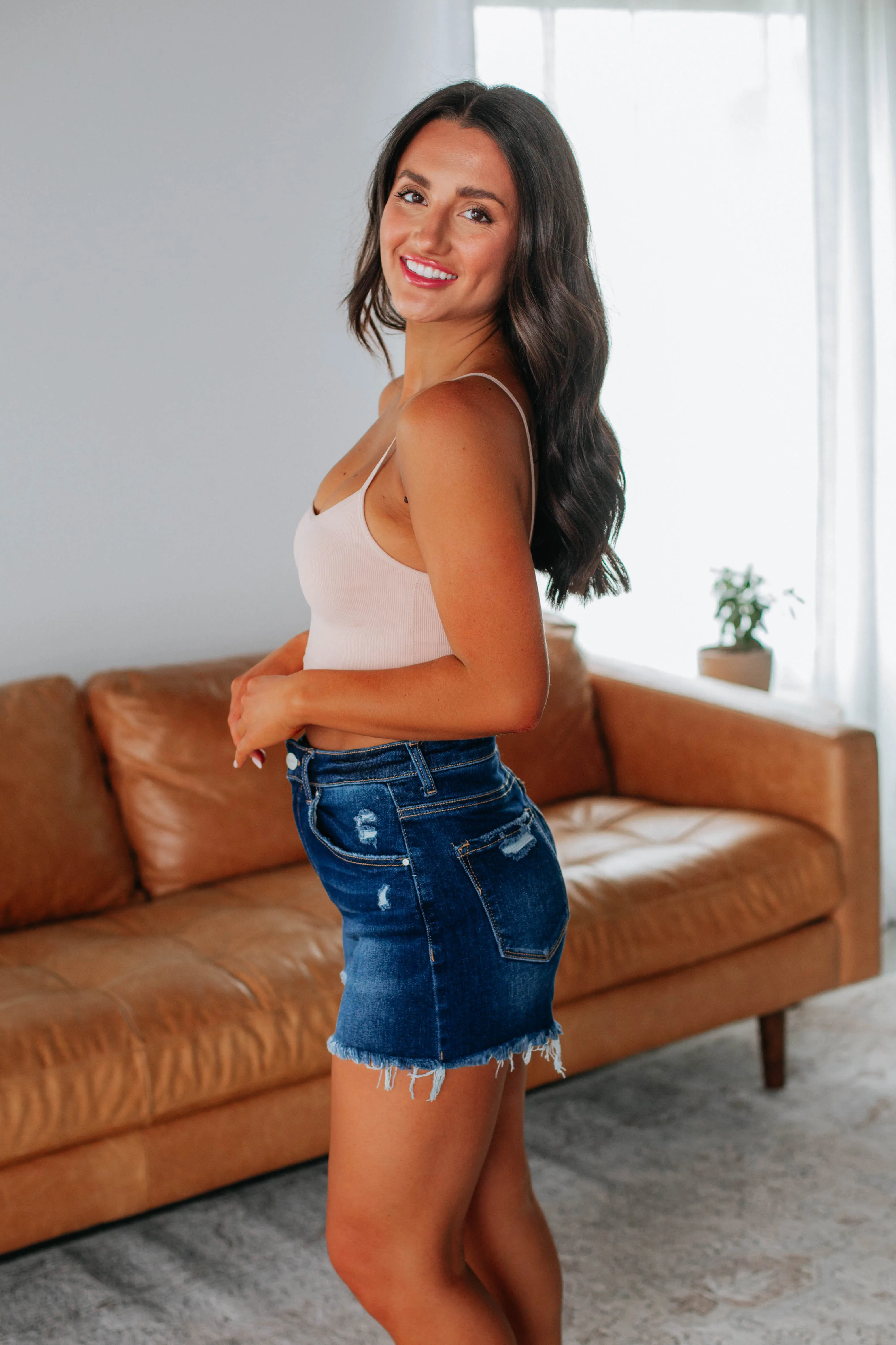 Bradshaw Ribbed Tank - Sand