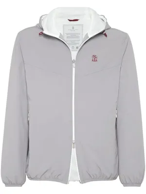 Brunello Cucinelli Coats Grey