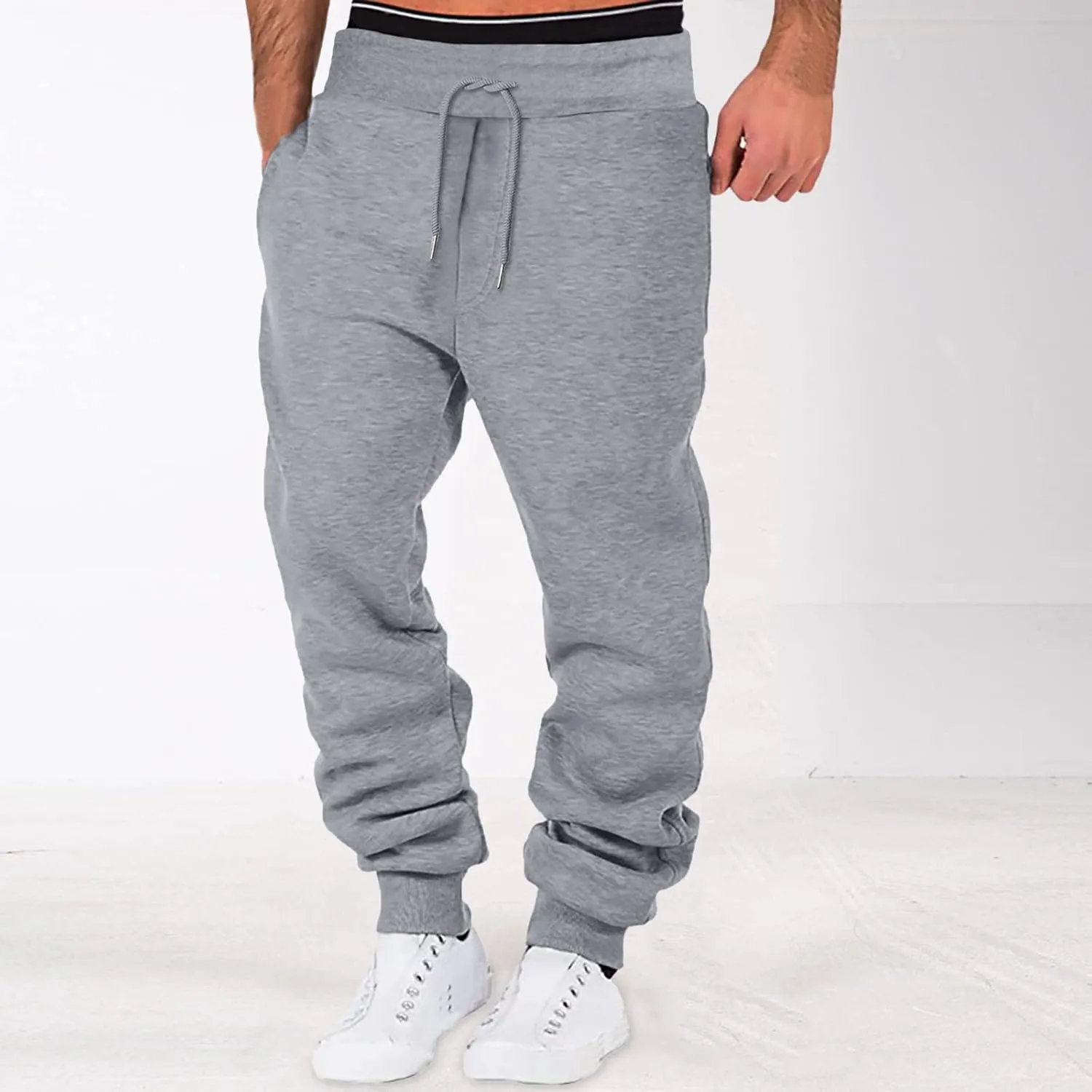 Cargo Sweatpants for Men Mens Lounge Pants Pants for Workout Running Training Jogging Gym Mens Jogger Sweatpants with