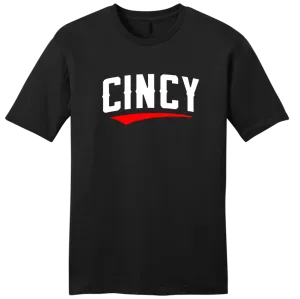 Cincy Swoop White and Red
