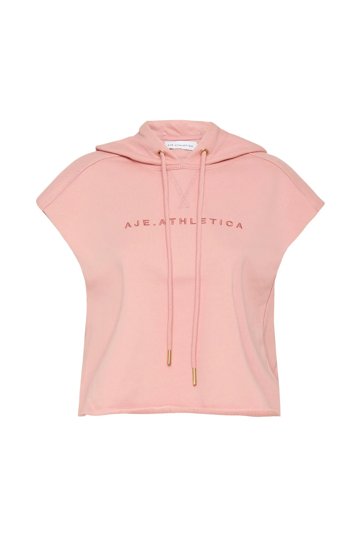 Cropped Established Short Sleeve Hoodie 402