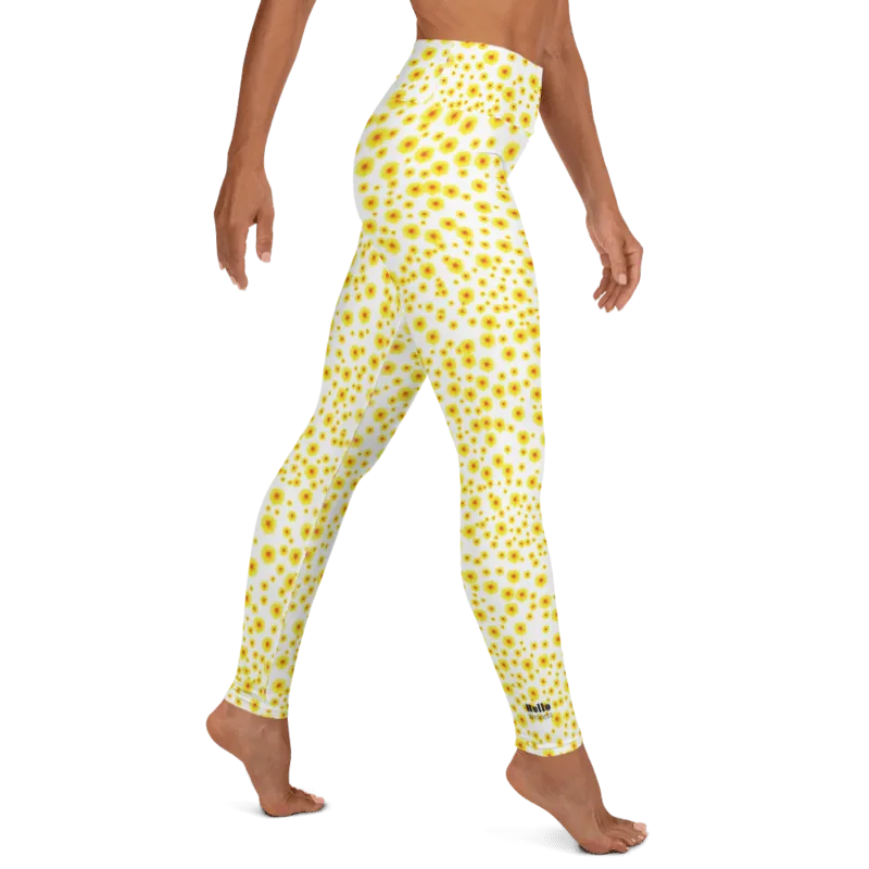 Dandelion High Waist Yoga Leggings