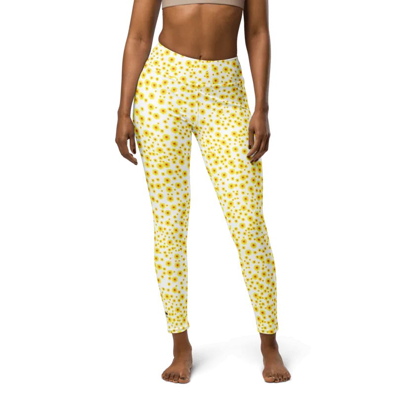 Dandelion High Waist Yoga Leggings