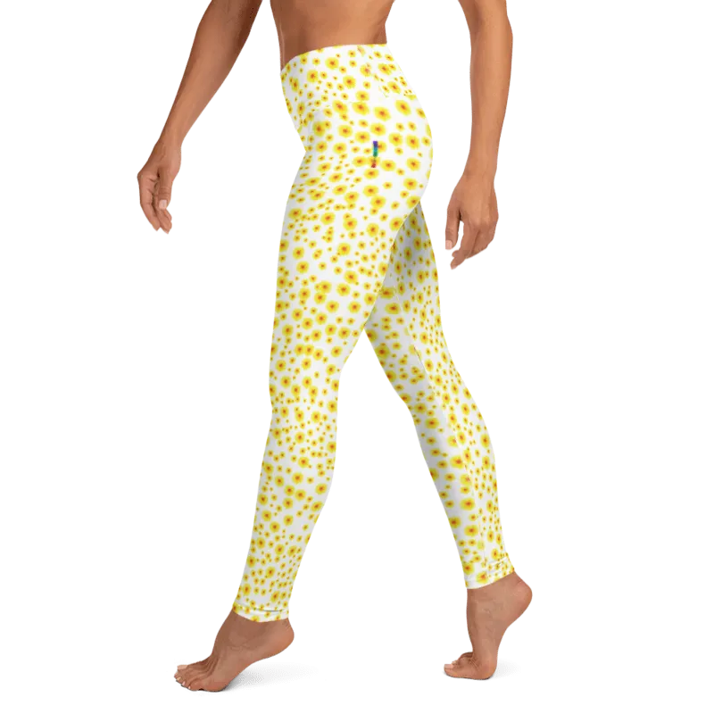 Dandelion High Waist Yoga Leggings
