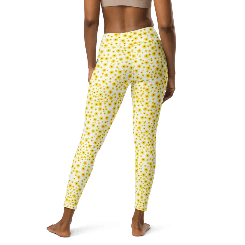 Dandelion High Waist Yoga Leggings