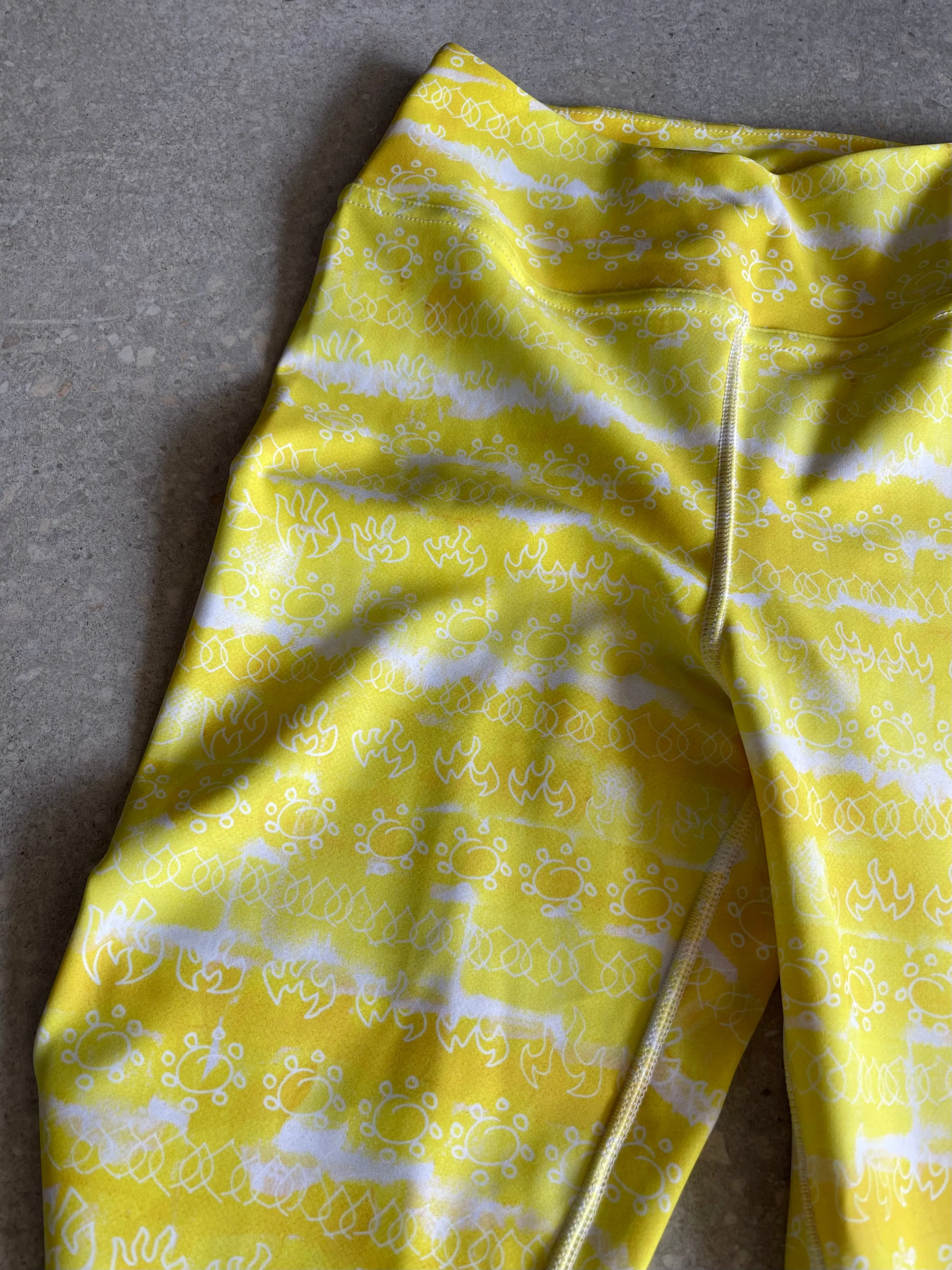 Fire and Sun High Waist Yoga Leggings