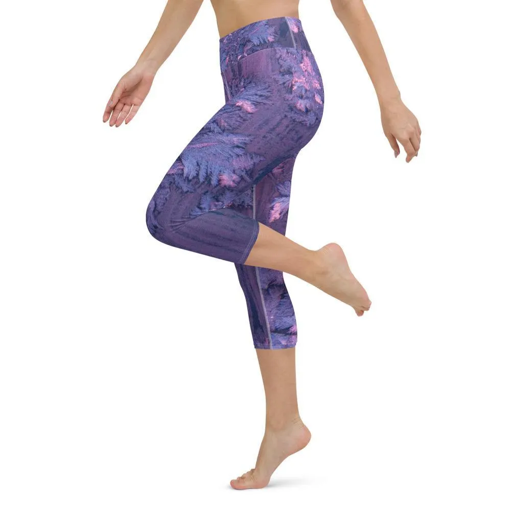 Fly High Waist Capri