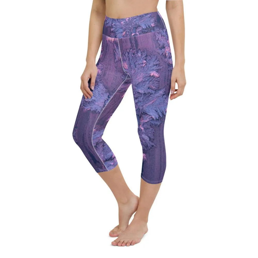 Fly High Waist Capri