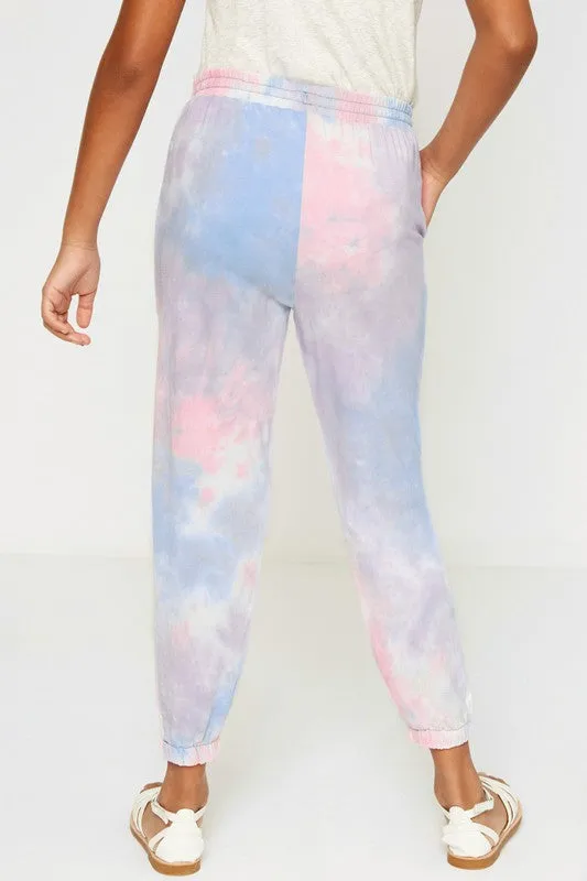 Girls' Tie-Dye Jogger