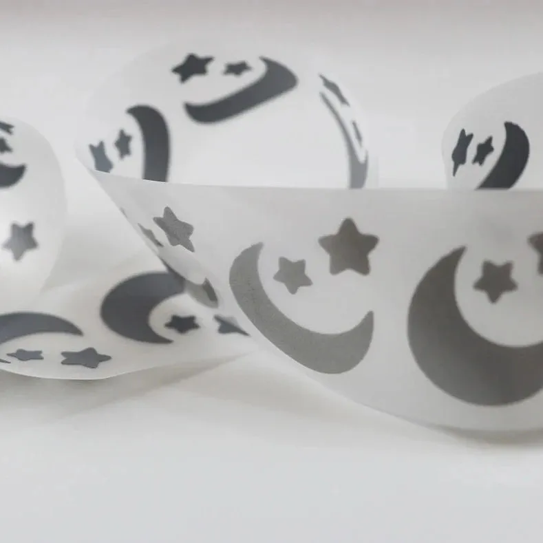 Grey Reflective Sticker