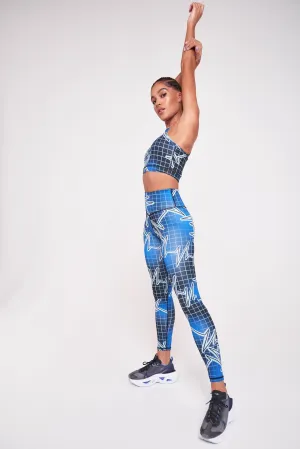 Heartbeat Print High Waist Leggings