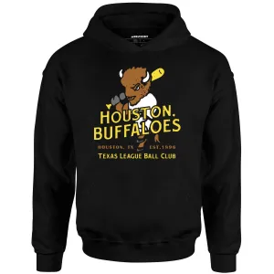 Houston Buffaloes - Texas - Vintage Defunct Baseball Teams - Unisex Hoodie