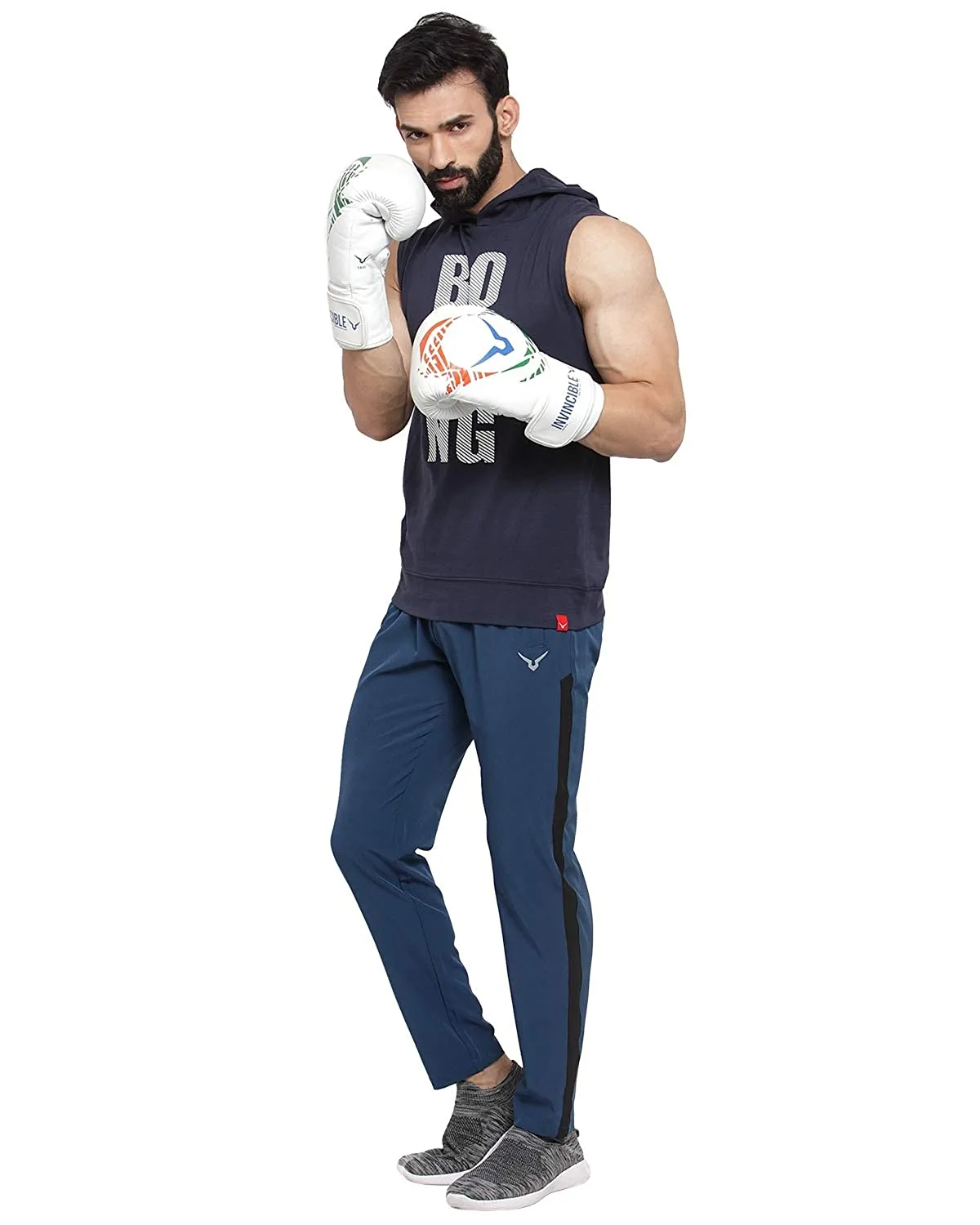 Invincible Men’s Boxing Sleeveless Hoody