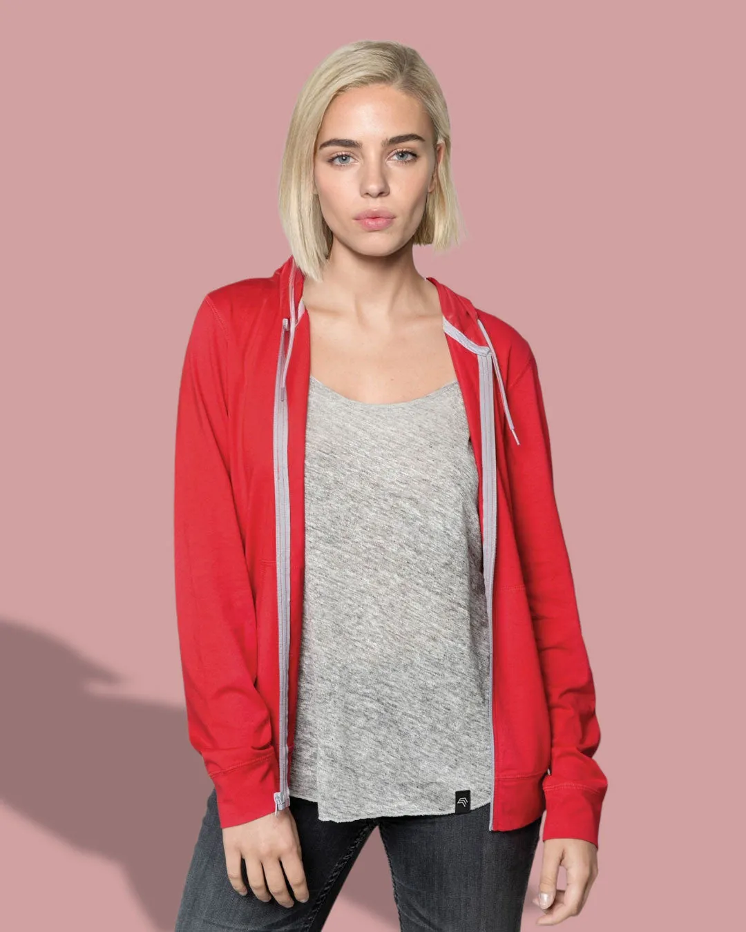 KRB K438 ― Lightweight Contrast Sweat Jacket - Schwarz