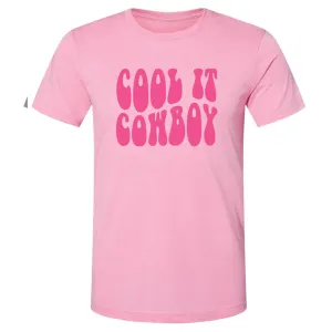 Lulu Mac-101 Cool it Cowboy SS-Heather Bubblegum