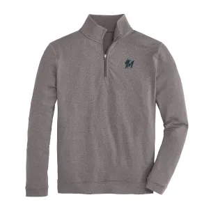 Miami Marlins Flow Pullover 1/4 Zip Pullover