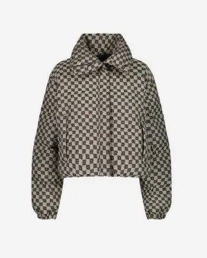 Monogram Jacquard Canvas Puffer Wmns