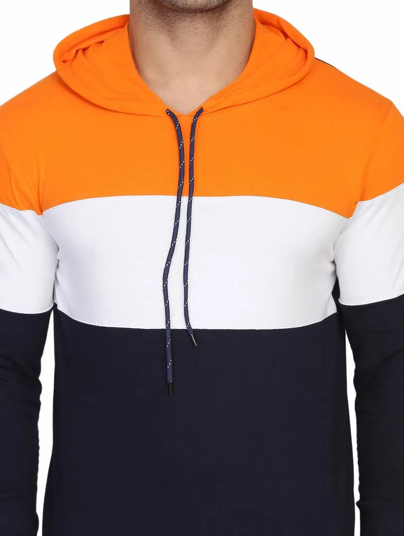 Multicoloured Cotton Hooded Tees