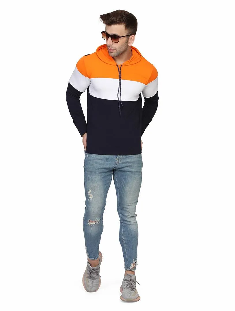 Multicoloured Cotton Hooded Tees