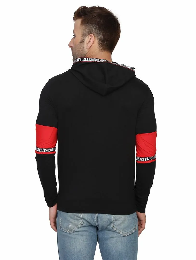 Multicoloured Cotton Hooded Tees