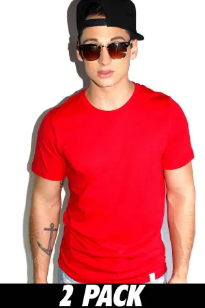Multipack- Core Crewneck Tees-Vamp