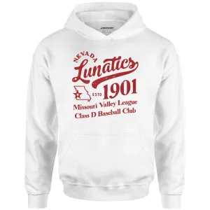 Nevada Lunatics - Missouri - Vintage Defunct Baseball Teams - Unisex Hoodie
