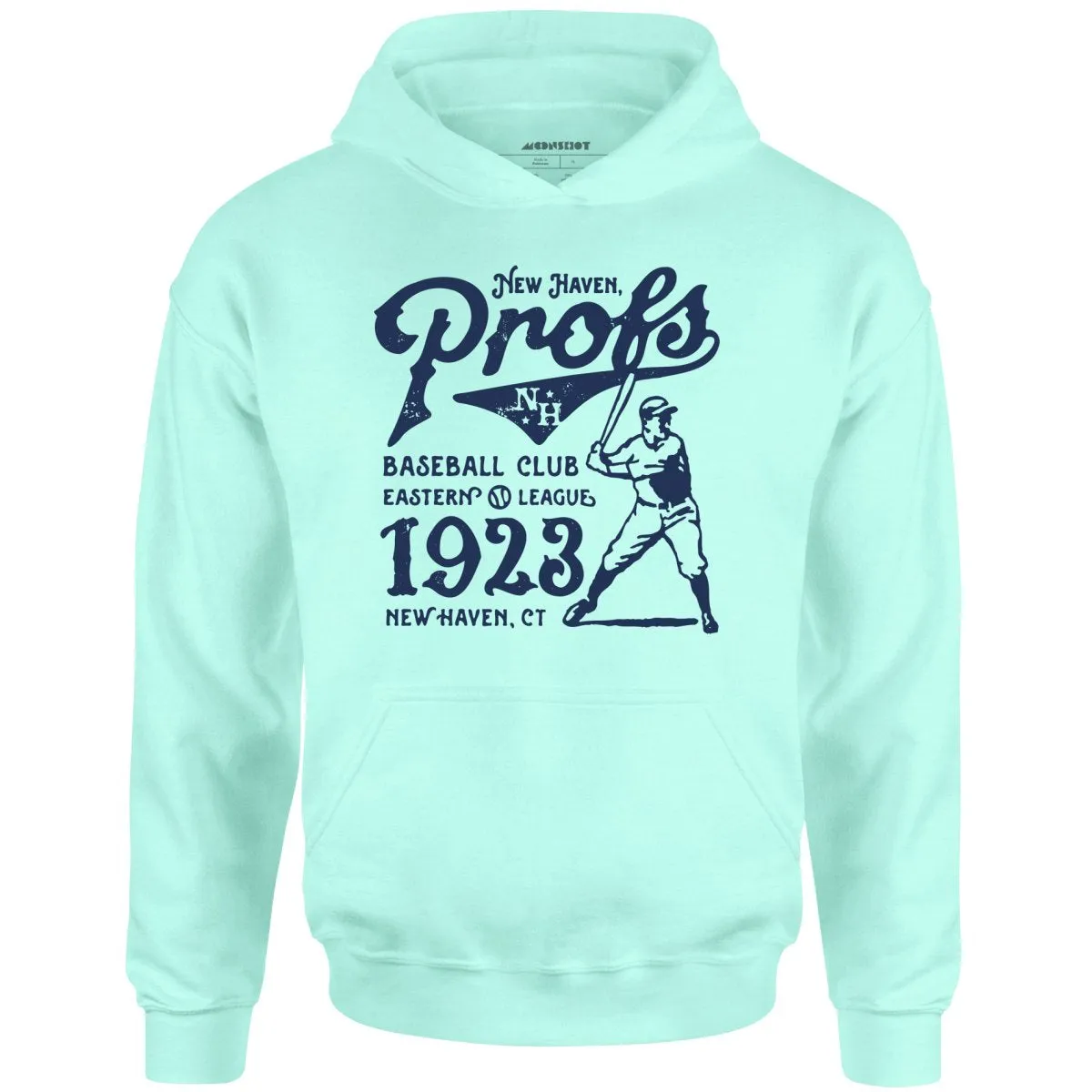 New Haven Profs - Connecticut - Vintage Defunct Baseball Teams - Unisex Hoodie