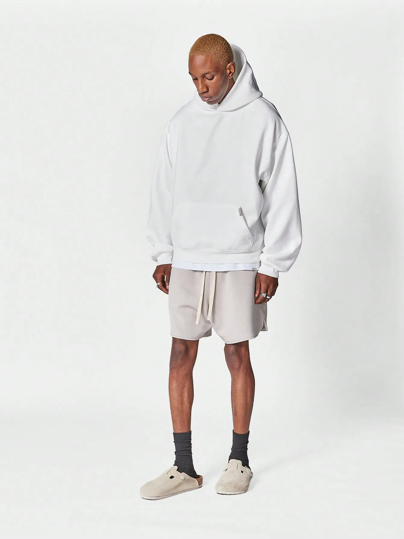 Overhead Hoodie With Back Embroidery