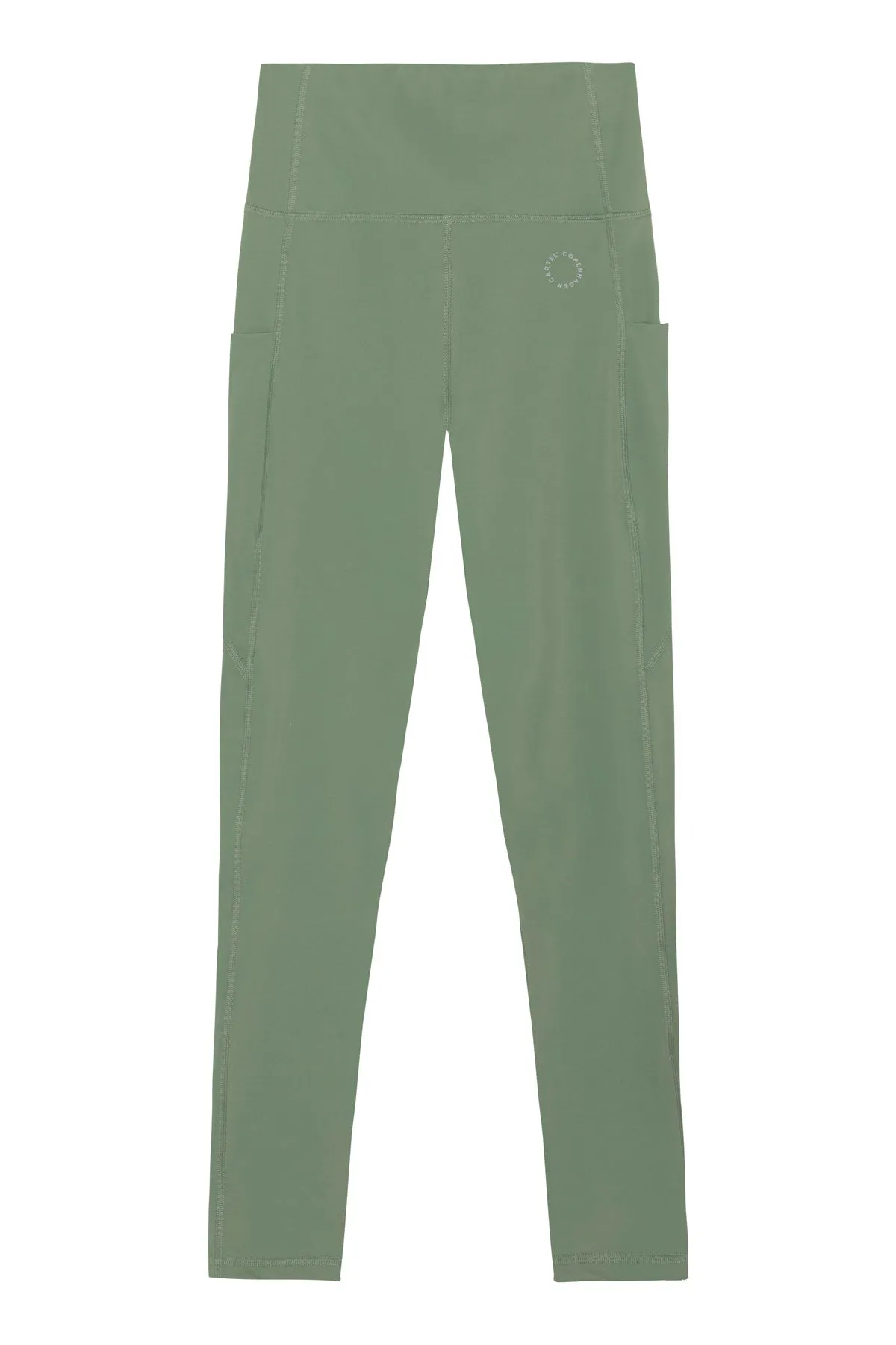 Power High-Waist Leggings Statement Army