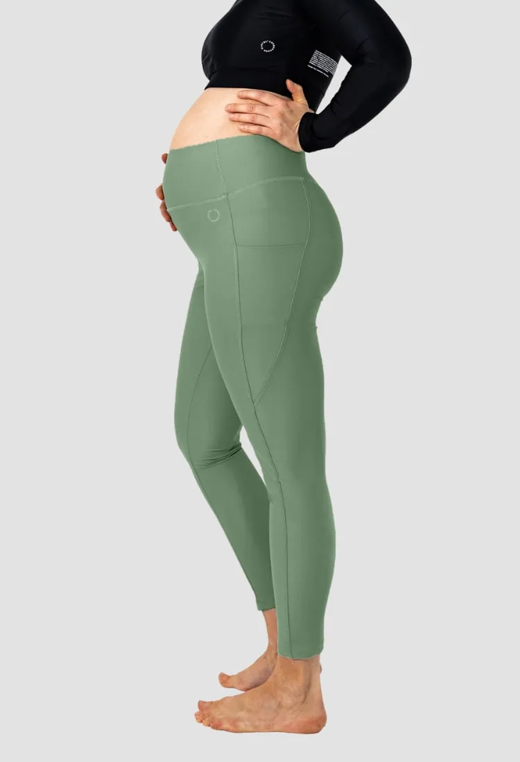 Power High-Waist Leggings Statement Army