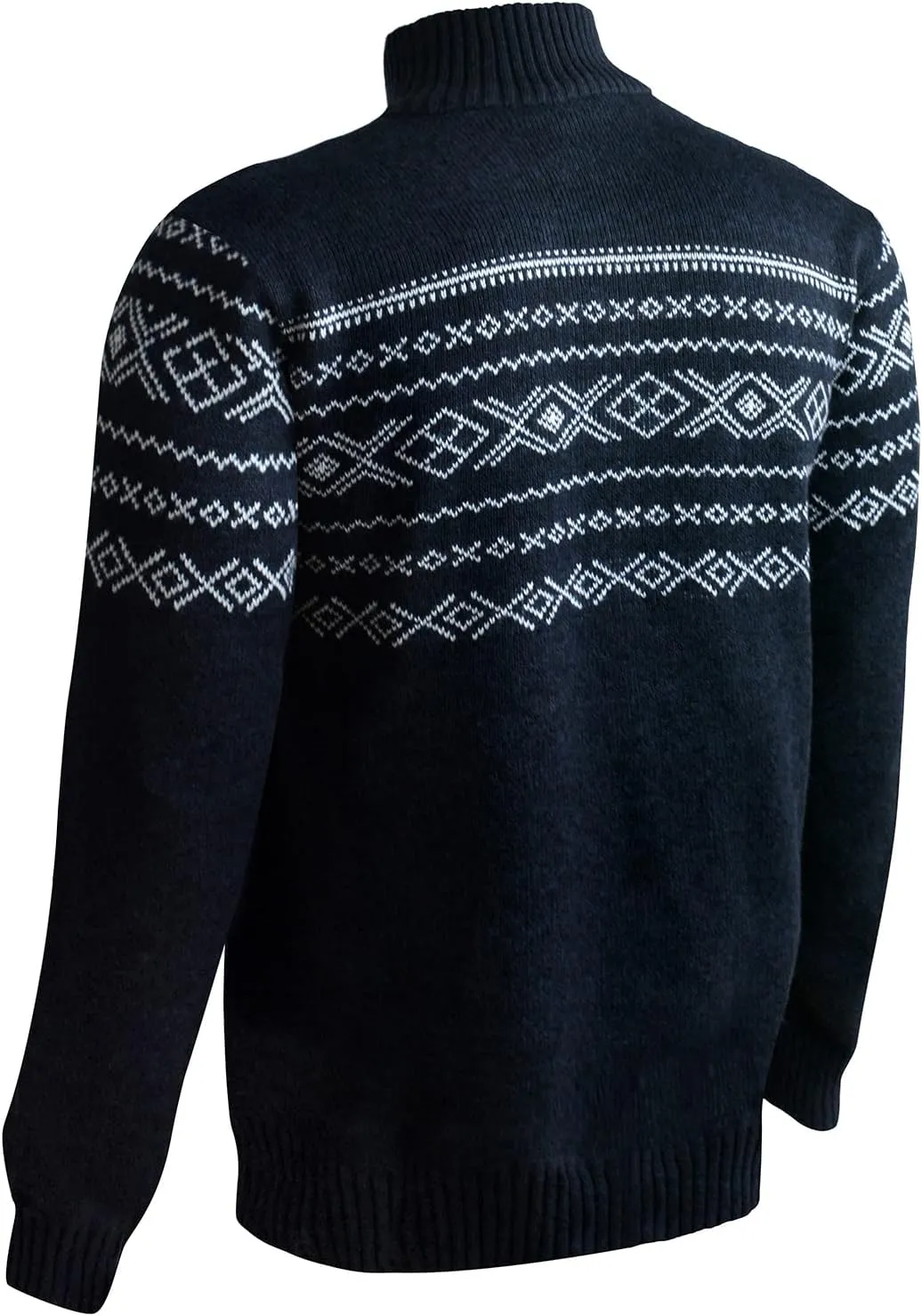 Quarter Zip Black Fleeces Soft Sweaters for Men 1/4 Zip Golf Cashmere Pullovers